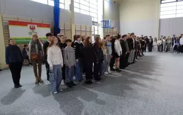 Apel poświęcony patronom szkoły 06.12.2024 r. 46