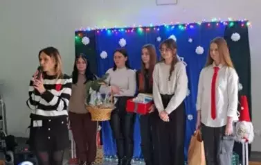Świąteczna wizyta w Domu Pomocy Społecznej Prometeusz 3
