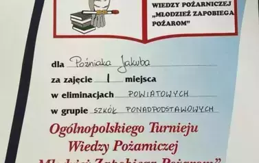 Konkurs &bdquo;Młodzież zapobiega pożarom&rdquo; 25.04.2025 r. 3