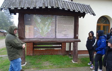 Drawieński Park Narodowy w deszczu 2