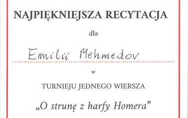 Turniej Jednego Wiersza &bdquo;O strunę z Harfy Homera&rdquo; 4