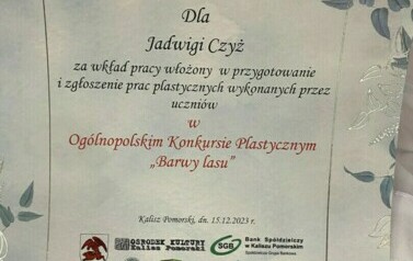 Konkurs "Barwy lasu" 15.12.2023 r. 14