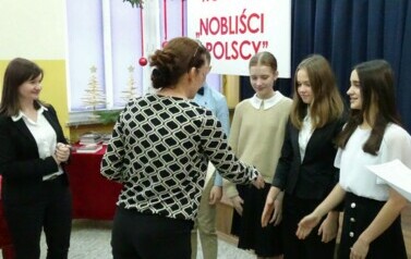 XXII Międzyszkolny Konkurs "Nobliści polscy" 8