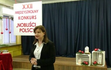 XXII Międzyszkolny Konkurs "Nobliści polscy" 72