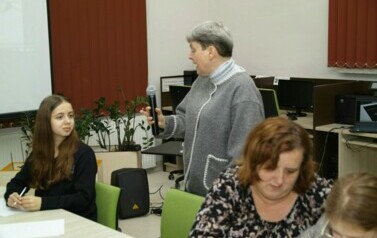 Warsztaty dziennikarskie w Miejskiej Bibliotece Publicznej 15.11.2023 r. 5