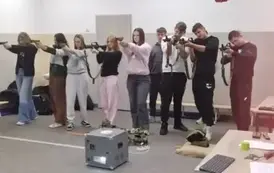 Szkolny turniej strzelecki 1