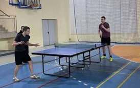 Szkolny turniej tenisa stołowego i badmintona 23.01.2026 r. 5