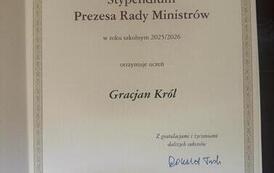 Stypendium Prezesa Rady Ministr&oacute;w 2026 2