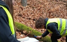 Badania terenowe w Drawieńskim PArku Narodowym 20.03.2026 r. 2