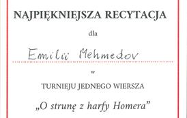 Turniej Jednego Wiersza &bdquo;O strunę z Harfy Homera&rdquo; 4