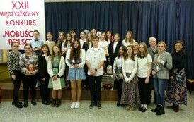 XXII Międzyszkolny Konkurs "Nobliści polscy" 3
