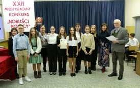 XXII Międzyszkolny Konkurs "Nobliści polscy" 6