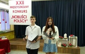 XXII Międzyszkolny Konkurs "Nobliści polscy" 79