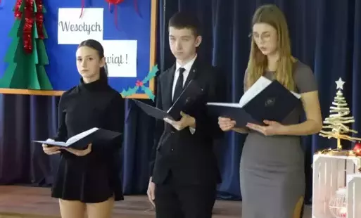Zdjęcie do Spotkanie opłatkowe Samorządu Uczniowskiego