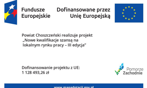 Logo projektu - Nowe kwalifikacje szansą na lokalnym rynku pracy - III edycja