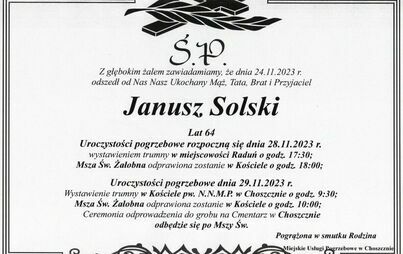 Zdjęcie do Pożegnanie zmarłego nauczyciela