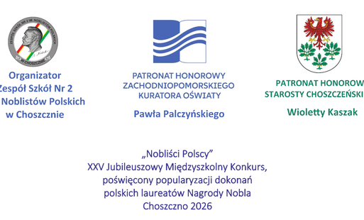 Logo konkursu Nobliści Polscy 2026